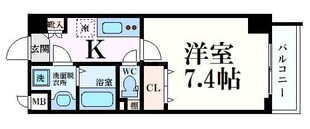 ベラジオ京都西大路ウエストの物件間取画像